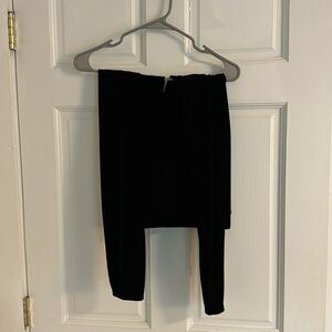 Never worn tags removed jcrew velvet pants